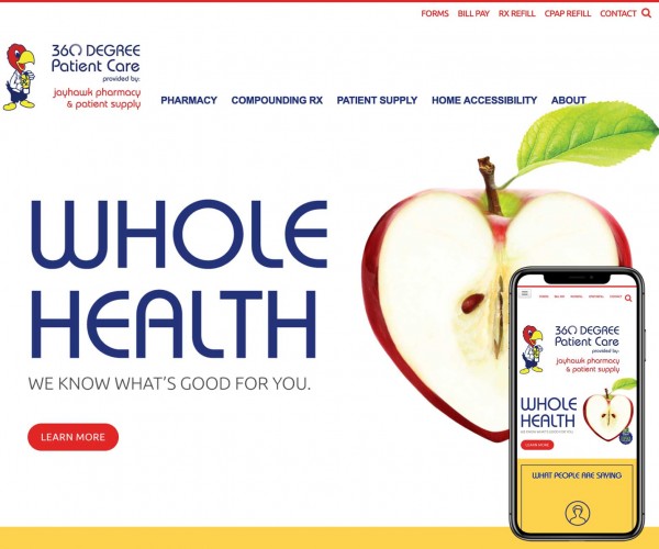 Umbrella website for Jayhawk Pharmancy. Umbrella website for Jayhawk Pharmancy.